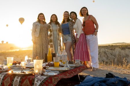 Traditional Cappadocia Breakfast with Balloon Panorama