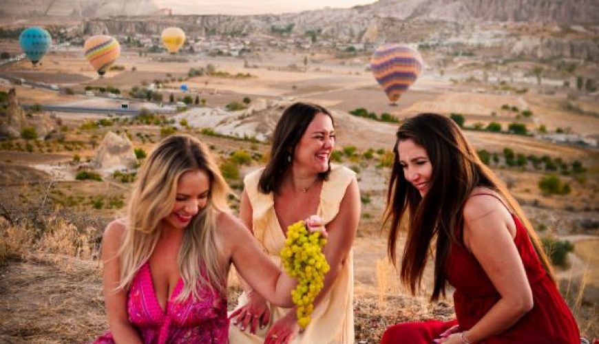 Cappadocia sunrise breakfast Best breakfast spots in Cappadocia Balloon view breakfast Cappadocia Romantic breakfast in Cappadocia